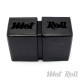 Mot Roll Schwarzer Carbon Ring mit Reifenprofil Reifen Bikerring Männergeschenk