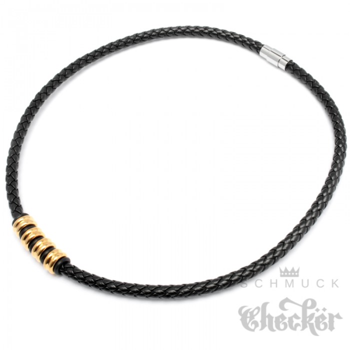 Lederband Schwarz 2,5 mm Schmuckherstellung Lederschnur Halsketten Anhänger C35 