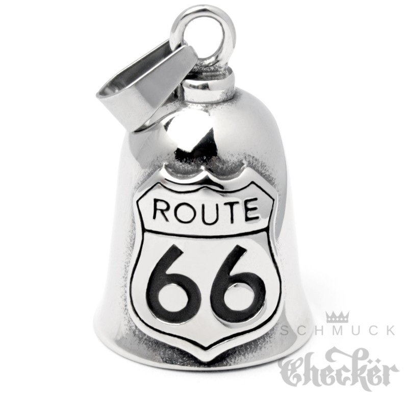 Biker Motorrad Guardian Bell Glocke Glücksbringer Route 66 USA Adler Anhänger 