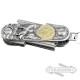 Schlüsselwerk mit Vollmond und 2 heulenden Wölfen Key-Organizer Schlüsselmäppchen