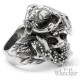 Totenkopf-Schamane verzierten Panther-Schädel Azteken Maya Inka Indianer Schmuck