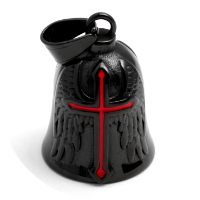 Rotes Kreuz Bikerbell mit Flügel