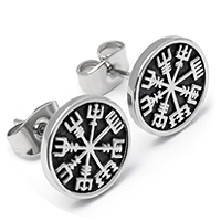 Vegvisir Ohrstecker