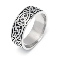 Bandring keltischer Knoten