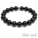 Mot Roll Bead Perlen Armband Herren Männer schwarz Achat Onyx Menbeads