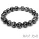 Mot Roll Bead Perlen Armband Herren Männer schwarz Jaspis Edelstein Menbeads