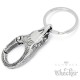 Edelstahl Adler Karabinerhaken mit Schlüsselring Schlüsselanhänger silber Bikerschmuck