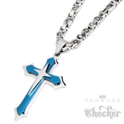 Edelstahl Dog Tag Anhänger Full Throttle Saloon Sturgis Rocker Biker Bar + Kette