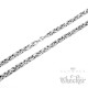 Edelstahl Kette Halskette Silber doppelte Königskette 60cm Dick Biker Hiphop