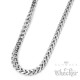 Besondere Edelstahl Herren Panzerkette zweifach Halskette Königskette silber 60cm