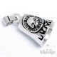 Live to Ride Bikerbell mit Totenkopf aus Edelstahl Motorrad Glocke Biker Geschenk