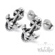 Detaillierter Ohrstecker mit Anker-Motiv aus 316L Edelstahl maritimer Ohrschmuck