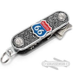 Route 66 Schlüssel-Organizer von Schlüsselwerk Biker Schlüsselanhänger Geschenk