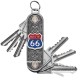 Route 66 Schlüssel-Organizer von Schlüsselwerk Biker Schlüsselanhänger Geschenk