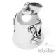 Stier Biker-Bell aus Edelstahl Sternzeichen Glocke Horoskop Glücksbringer Geschenk