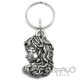 Medusa mit Schlangen-Haar Schlüsselanhänger mit Schlüsselring made in the USA