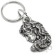 Medusa mit Schlangen-Haar Schlüsselanhänger mit Schlüsselring made in the USA