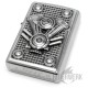Feuerzeug mit V2 Motorblock Motiv Sturmfeuerzeug von Zippo Biker-Feuerzeug Geschenk