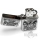 Feuerzeug mit V2 Motorblock Motiv Sturmfeuerzeug von Zippo Biker-Feuerzeug Geschenk