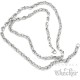 Edelstahl Kette XL Königskette Byzantiner Halskette breit silber Biker Hiphop