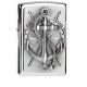 Nautisches Zippo mit Anker und Steuerrad hochwertiges 3D-Emblem Sturmfeuerzeug
