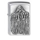 Game Over Sensenmann Zippo hochwertiges 3D-Emblem Gevatter Tod Sturmfeuerzeug