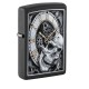 Uhr mit Totenkopf Feuerzeug Time's over Skull Männer Geschenk Zippo Sturmfeuerzeug