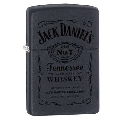 Schwarzes Jack Daniels Feuerzeug original Zippo Sturmfeuerzeug Männer Geschenk