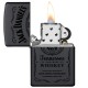 Schwarzes Jack Daniels Feuerzeug original Zippo Sturmfeuerzeug Männer Geschenk