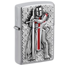 Tempelritter Feuerzeug von Zippo Templer Kreuzritter Sturmfeuerzeug Männer Geschenk