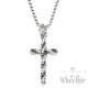 Kleines besonderes Kreuz aus hochwertigem Edelstahl mit Halskette Herren Geschenk