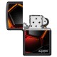 Zippo mit Fußball Motiv in den Farben Schwarz Rot Gold Feuerzeug Männer Geschenk