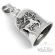 Sternzeichen Schütze Bikerbell Motorrad Glücksbringer aus Edelstahl Biker-Geschenk