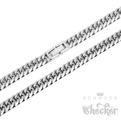 Goldkette Herren Panzerkette aus vergoldetem Edelstahl hochwertiger Männer Schmuck