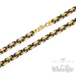 Edelstahl Halskette feine Ankerkette hochwertig silber Erbsenkette Herren Damen Kette