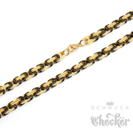 Edelstahl Halskette feine Ankerkette hochwertig silber Erbsenkette Herren Damen Kette