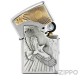 Adler fliegt auf goldene Sonne zu Original Zippo Benzinfeuerzeug Geschenkidee
