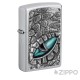 Zippo mit Echsen-Auge detailliertes 3D-Motiv Hochwertiges Sturmfeuerzeug Original
