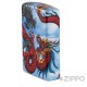 Premium Zippo mit zwei kämpfenden Drachen 540° Motiv Original Feuerzeug Made in USA