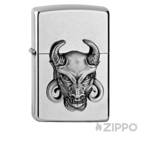 Zippo Feuerzeug mit Teufel Japanischer Oni Original Benzinfeuerzeug made in USA