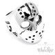 Edelstahl Herren Ring Jason Horror Eishockey Maske Friday 13 silber schwarz gold