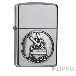 Schreiner Tischler Handwerker Zunftzeichen Original Zippo Sturmfeuerzeug made in USA