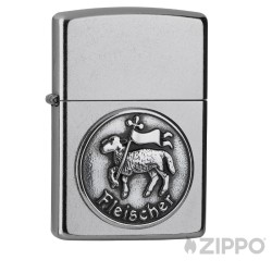 Fleischer Metzger Handwerker Zunftzeichen Original Zippo Sturmfeuerzeug made in USA