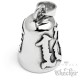 Lucky 13 Edelstahl Biker-Bell Glückszahl Dreizehn Motorrad Glücksbringer Geschenk