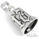 Lucky 13 Edelstahl Biker-Bell Glückszahl Dreizehn Motorrad Glücksbringer Geschenk