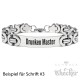 Königsarmband mit individueller Gravur silber Edelstahl Herren Armband Geschenk