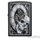 Uhr mit Totenkopf Feuerzeug Time's over Skull Männer Geschenk Zippo Sturmfeuerzeug