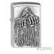 Game Over Sensenmann Zippo hochwertiges 3D-Emblem Gevatter Tod Sturmfeuerzeug