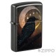 Zippo mit Rabe Mond und Sternen Mystische Geschenkidee Benzinfeuerzeug Made in USA