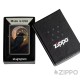 Zippo mit Rabe Mond und Sternen Mystische Geschenkidee Benzinfeuerzeug Made in USA